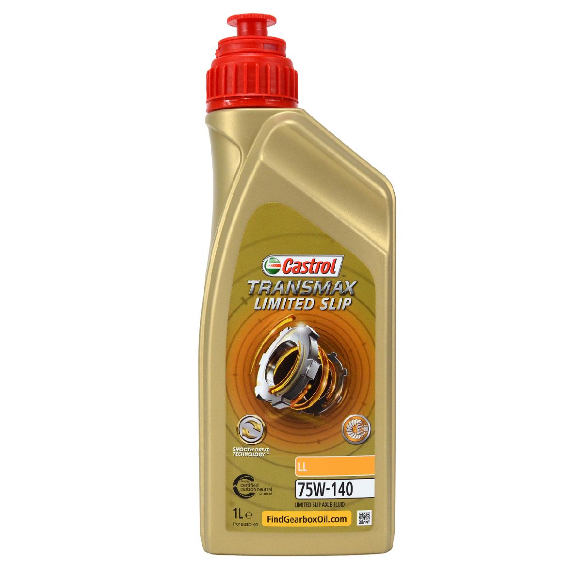 Масло трансмиссионное 75W-140 1л GL-5 Syntrax Limited Slip API Castrol
