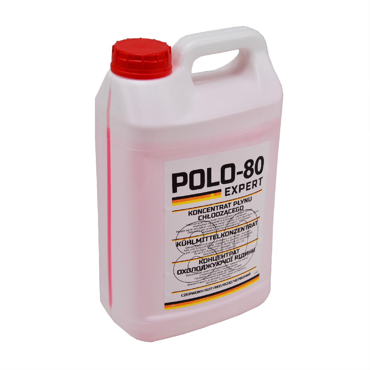 Тосол антифриз (охлаждающая жидкость) 4л красный -80 G-12+ (концентрат) Polo Expert