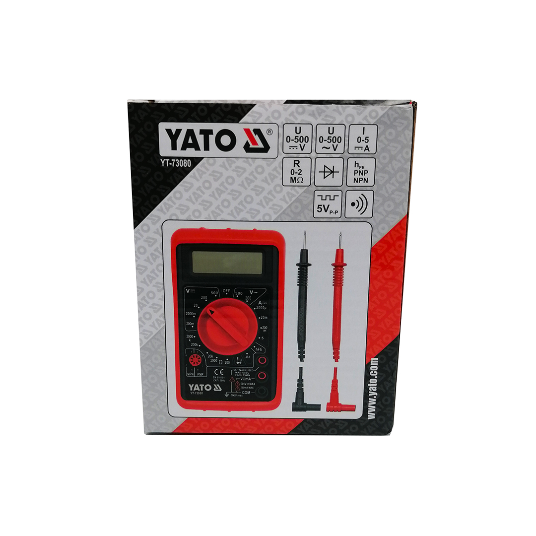 Тестер цифровой (мультиметр) Yato