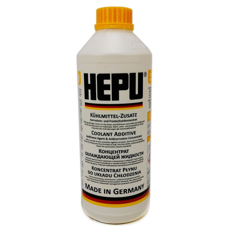 Тосол антифриз (охолоджуюча рідина) 1,5л жовтий - 80 G-11 (концентрат) Hepu