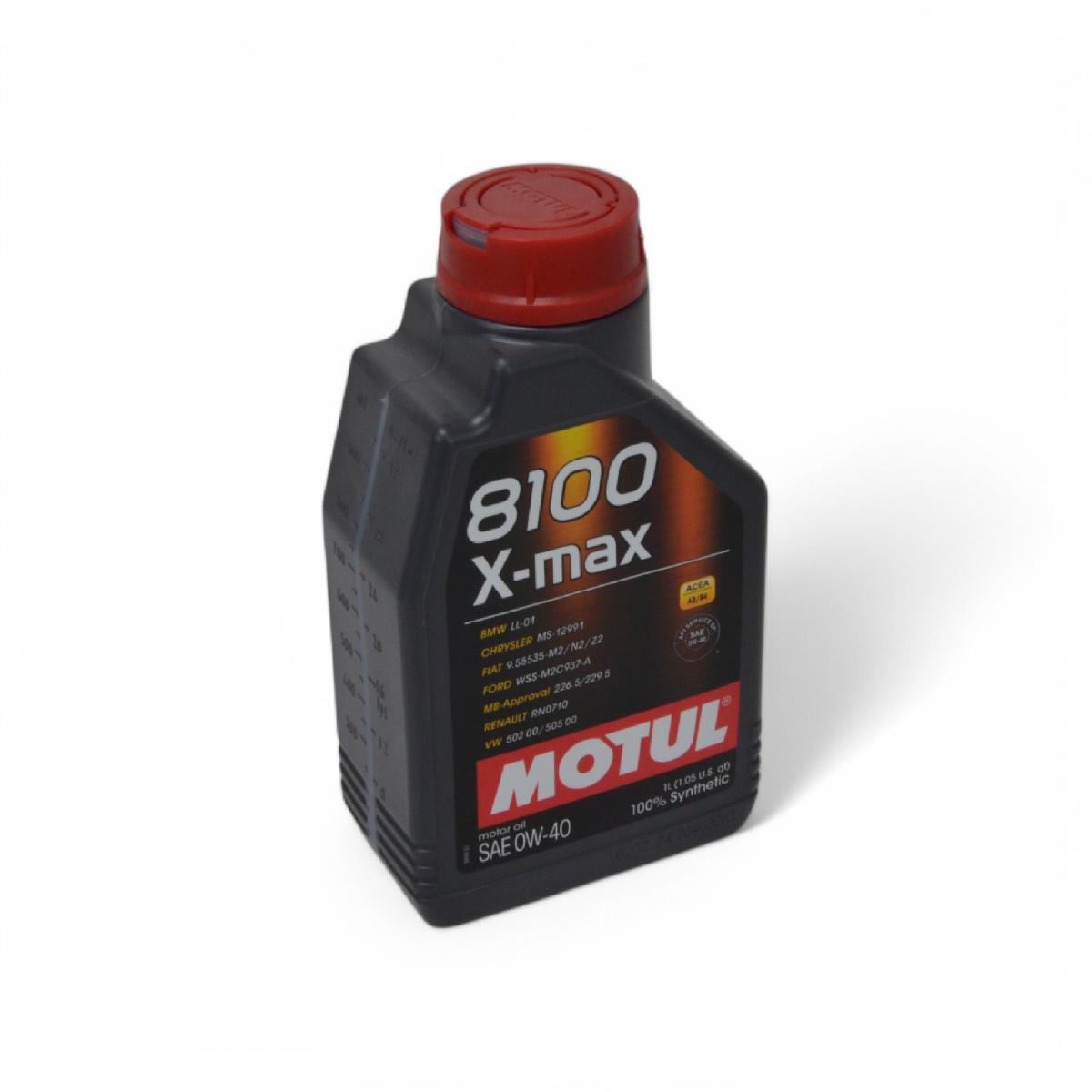 Олива моторна 0W-40 1л X-Max 8100 Motul