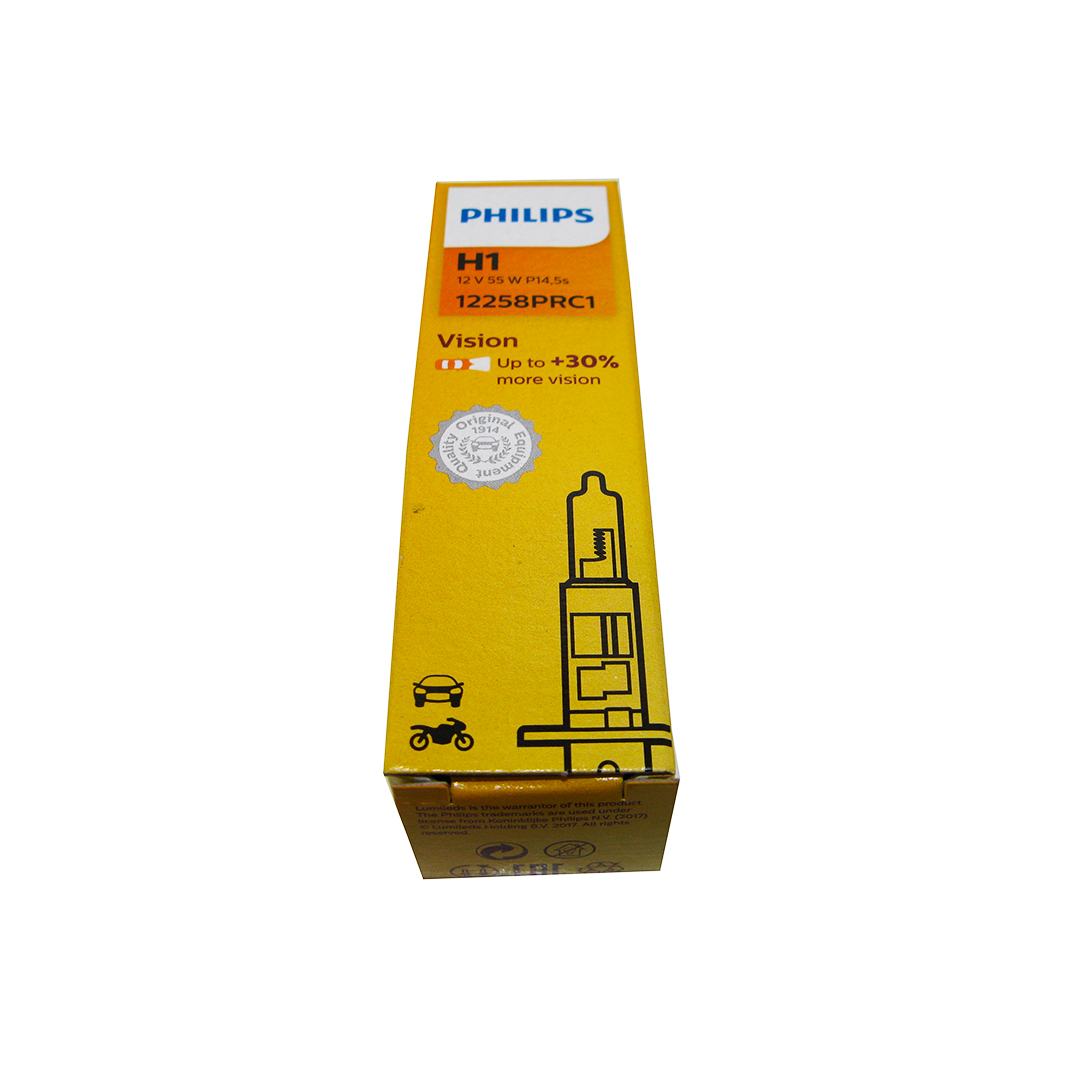 Лампа Н1 12V 55W +30 Премиум Philips