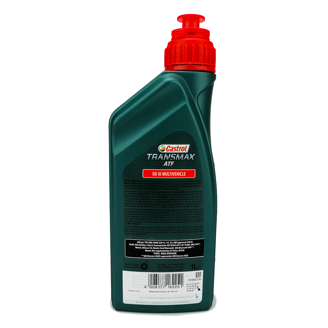 Олива трансмісійна ATF Dexron 3 1л Castrol